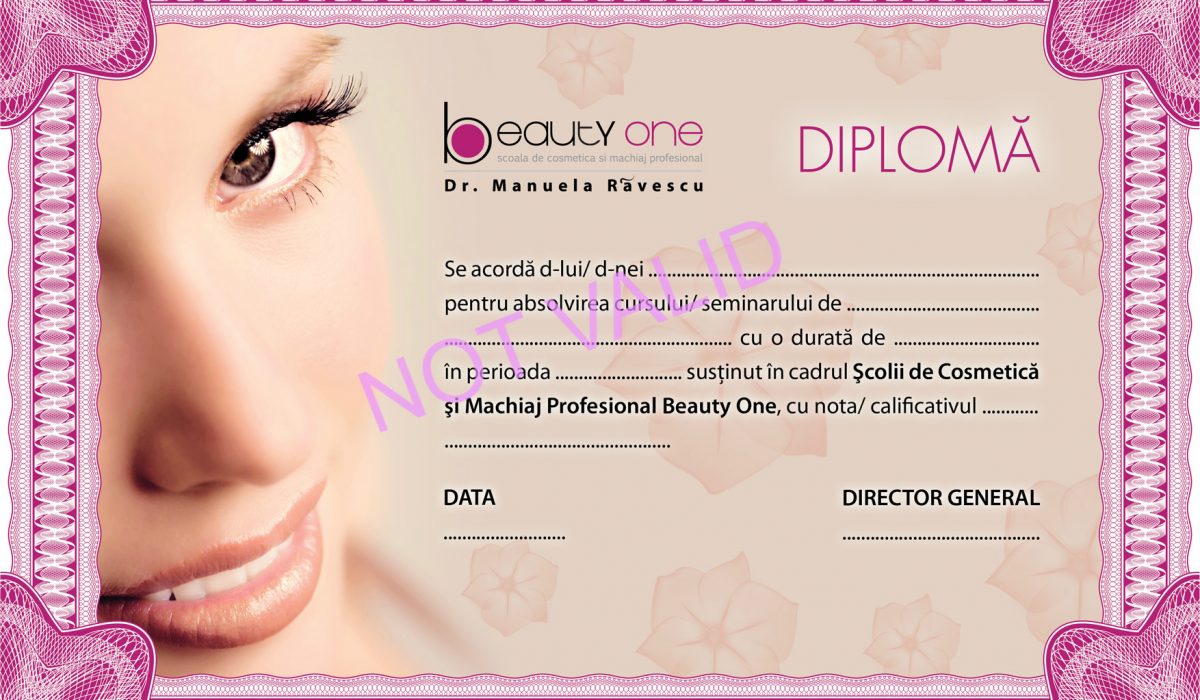 Certificate Scoala Beauty One Archives Scoala De Cosmetica Si