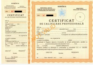 certificat calificare profesionala scoala de cosmetica