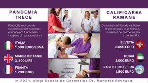 salariu cosmeticiana strainatate