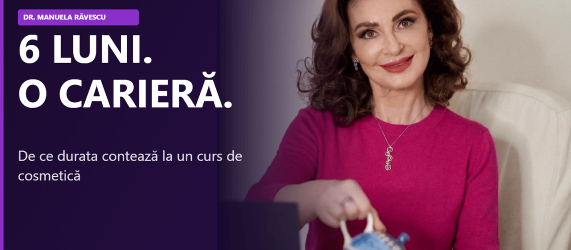 curs de calificare cosmetică 6 luni București